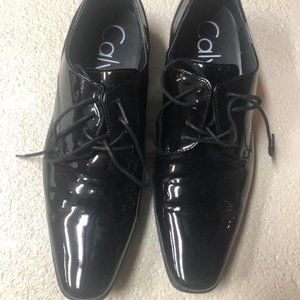 Calvin Klein Black Dress Shoes- (Men)- Size 10.5